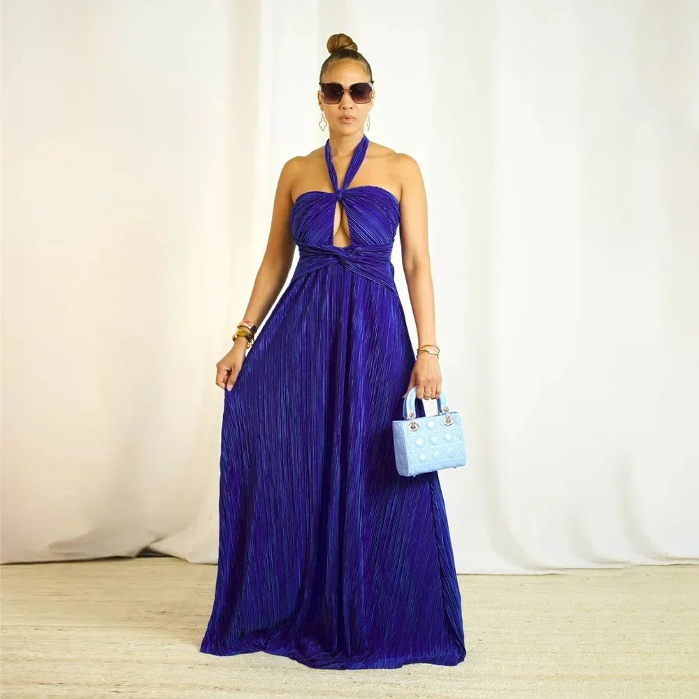Babs Elegant Dresses For Women Dashiki Summer Autumn Macy Dress Ladies Traditional African Clothing Fairy Long Dress