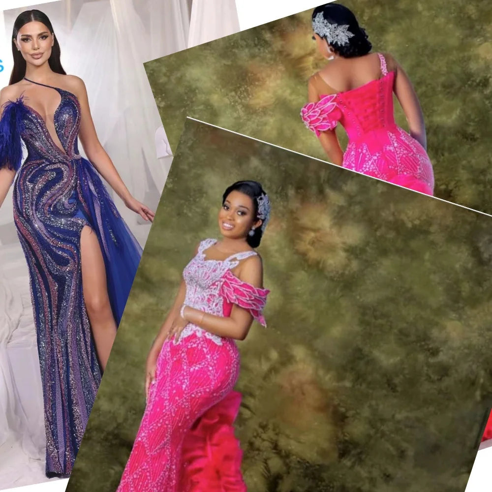 Macy Lace Fabrics High Quality Nigerian French Mesh Lace with Beads for Elegant Woman Party Dress 5 A161-3