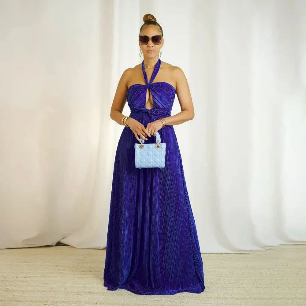 Babs Elegant Dresses For Women Dashiki Summer Autumn Macy Dress Ladies Traditional African Clothing Fairy Long Dress