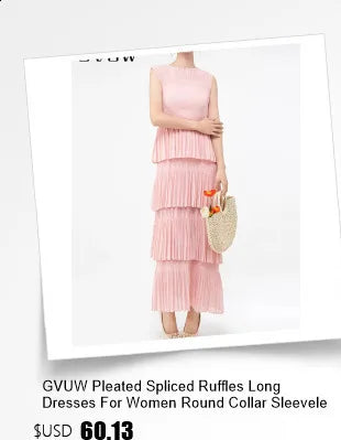 Maxy GVUW A Line Dress Women V Neck Flare Sleeve Loose Solid Color Lace-up A Line Fashion New 2025 Medium Long Dresses 17G7813