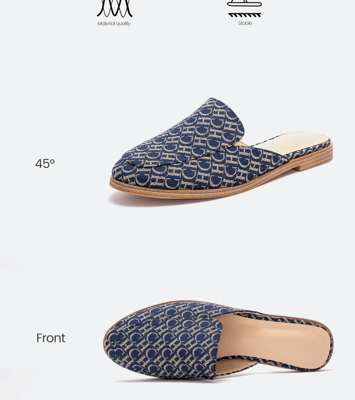 Maxy Women Summer New Cool and Anti slip Slippers with Letter Printing Design, Casual Slippers, Sandals, Exquisite Craftsmanship