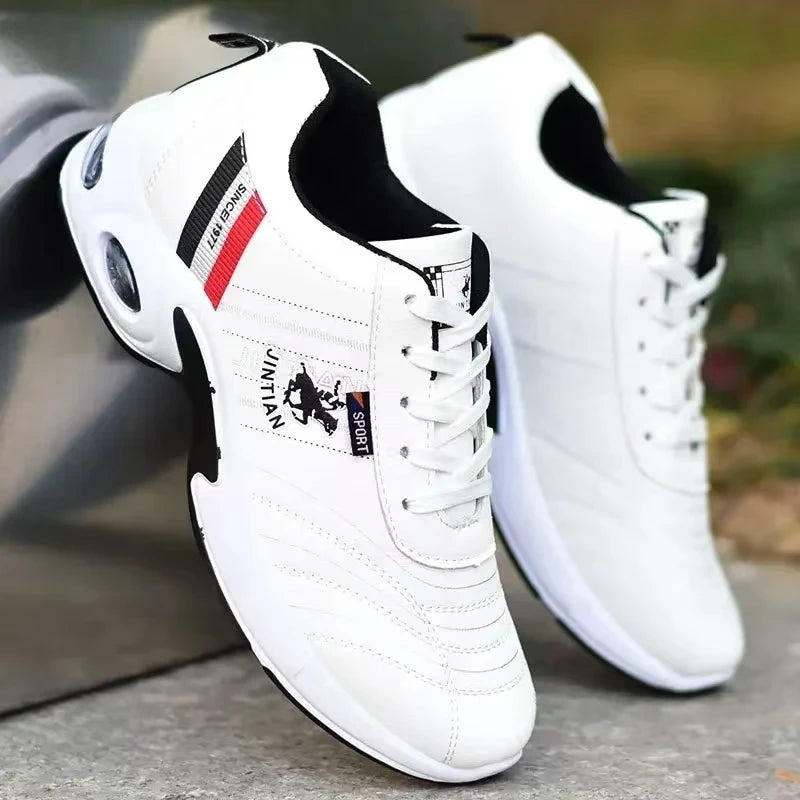 Maxy Fashion Men's Sneakers Platform Man Casual Sports Shoes Round Headed Rubber Wear-resisting Running Trainers shoes