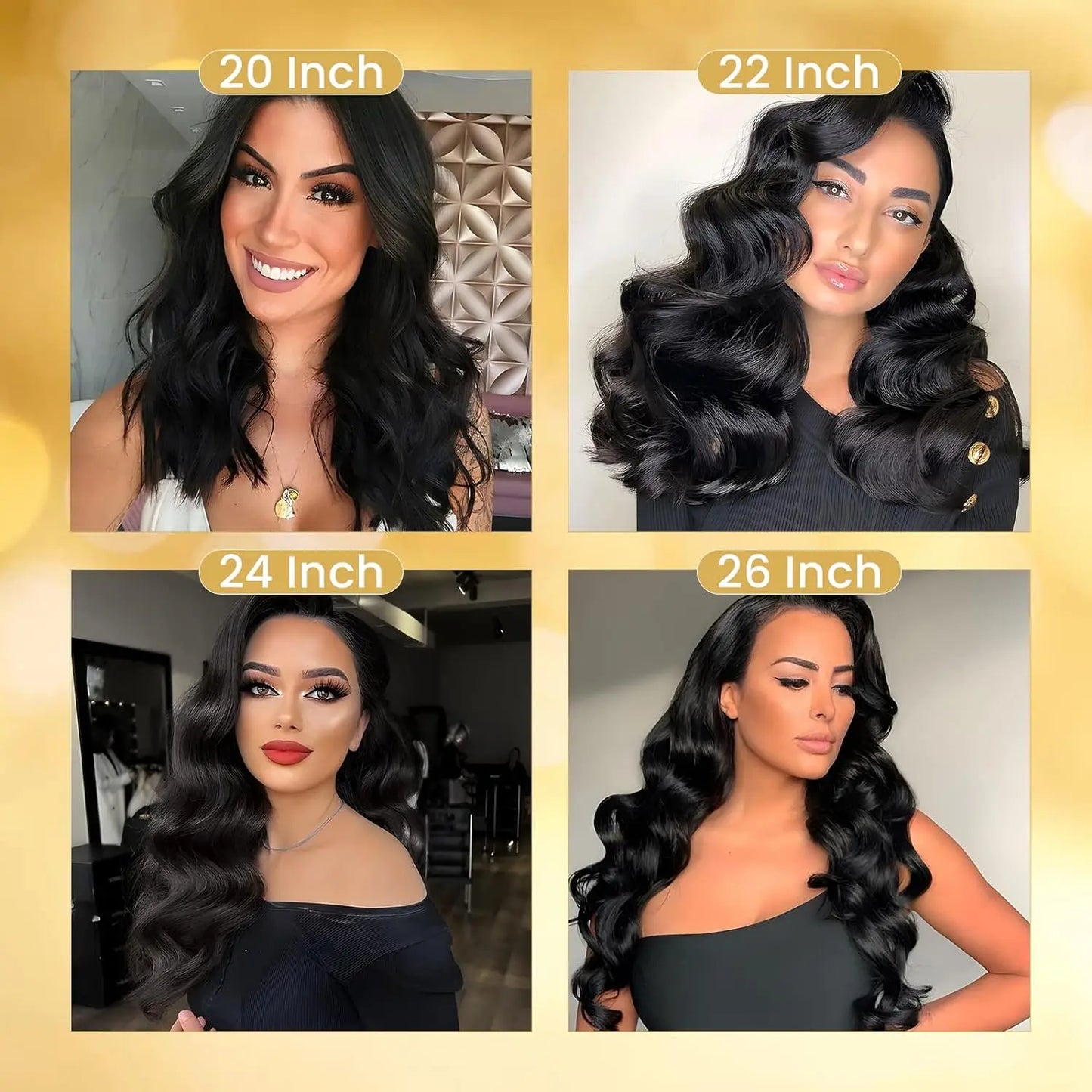 Maxy 100%  Human Hair, 250% Density Glueless HD Transparent Lace Front Wigs   (16-32 Inch)  13x4 Body Wave Lace Front Wigs