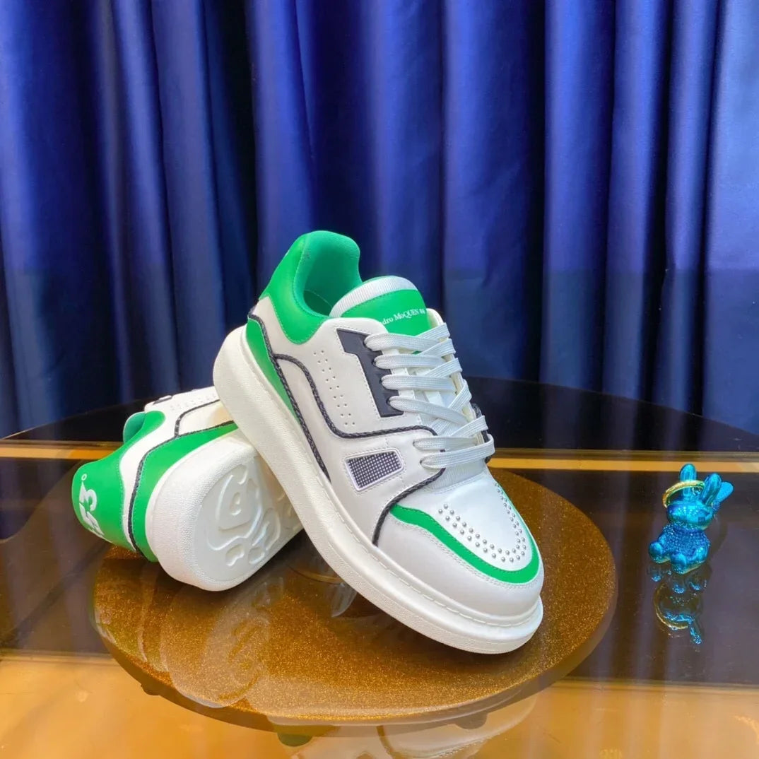 Visco Top Hight Quality Men's Casual Sneakers Real Leather Women's Brand Designer Tennis Shoes Classic Fashion Design running shoes