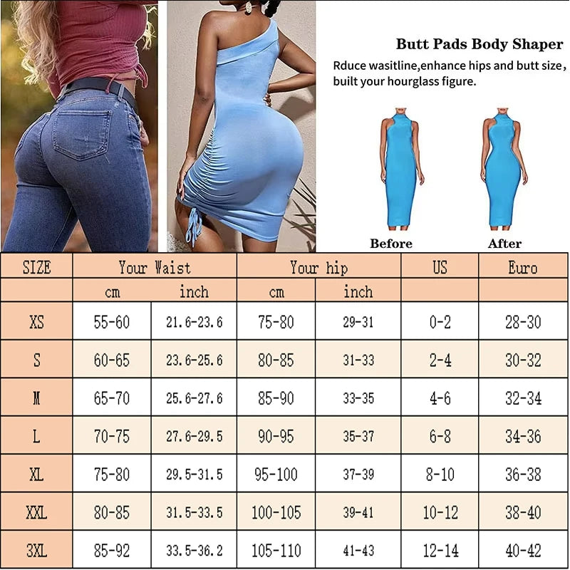 Maxy Booty Enhancement Body Shaper Panties Tummy Control Breathable Little Hole Buttock Enhance Butt Lifter Shapewear Boyshort