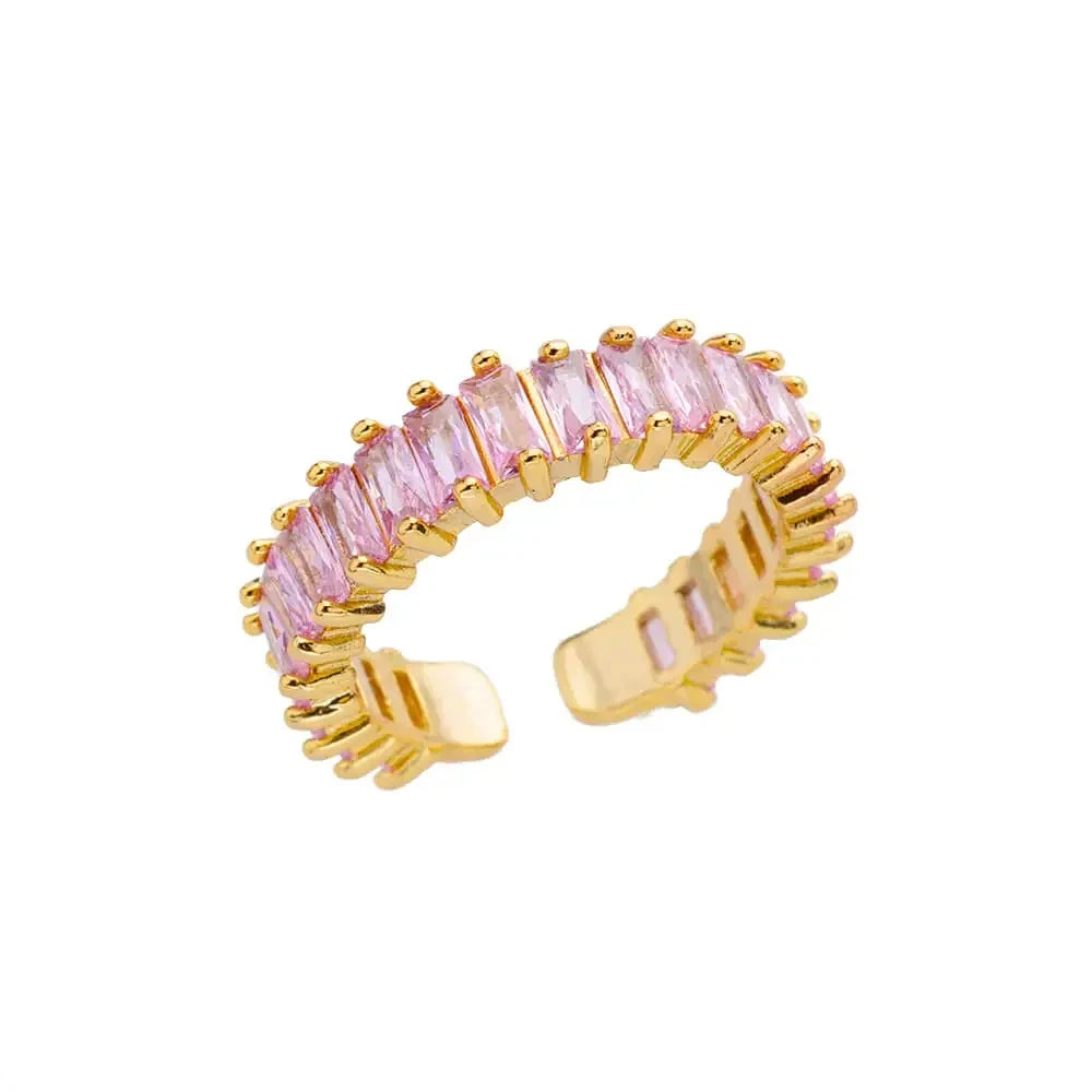 Maxy 316L Stainless Steel Rings for Women Gold Color Never Fade Luxury Classic rings wedding couple rings Jewelry Free Shipping