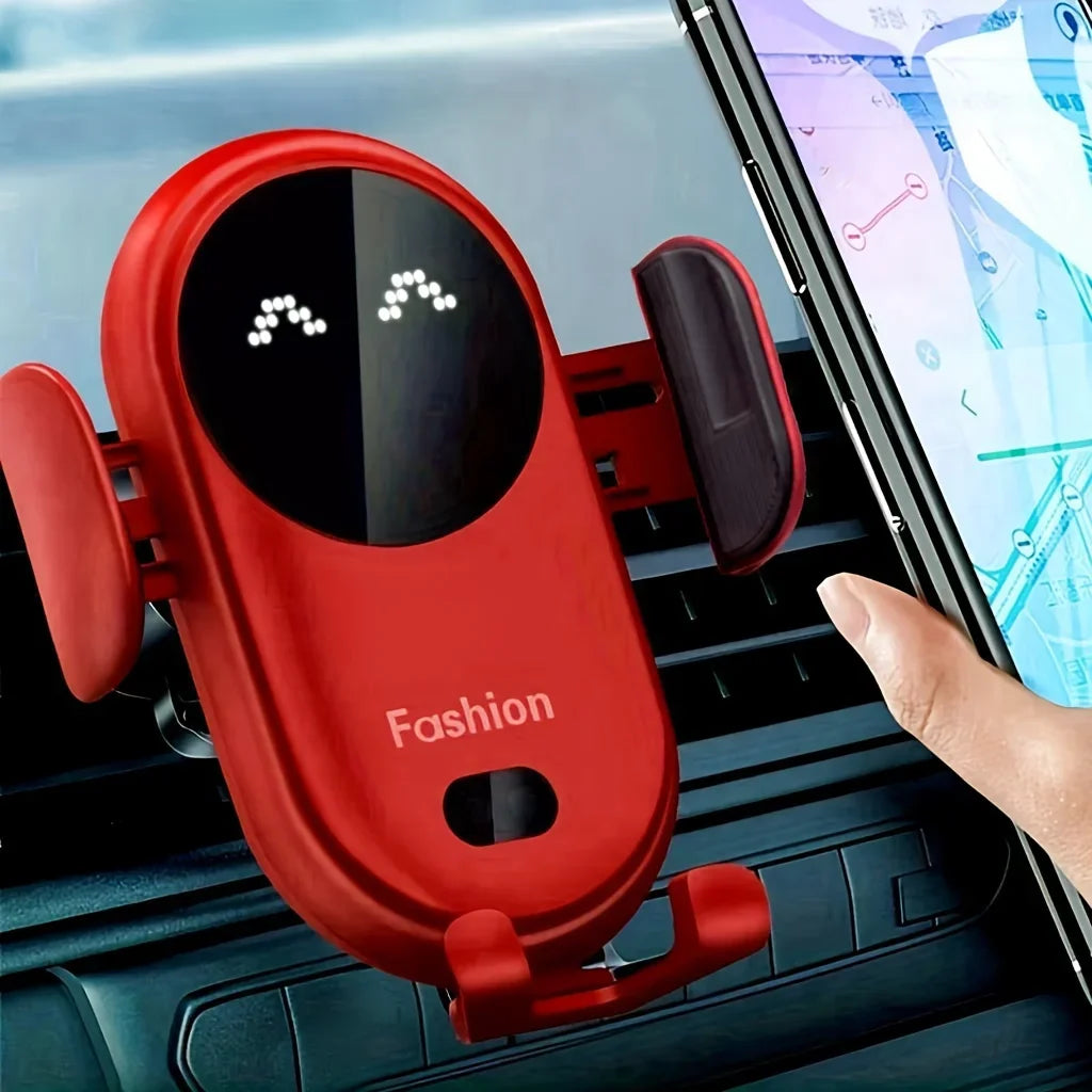 Maxy Wireless Charger Car Mount for Air Vent Mount Car Phone Holder Rotating Intelligent Infrared Fast Wireless Charging Charger