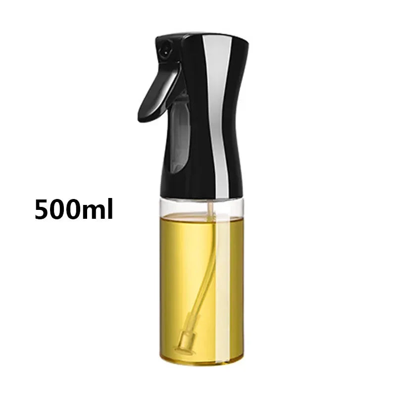 Maxy 200/300/500ml Oil Spray Bottle BBQ Cooking Olive Oil Sprayer Plastic Baking Oil Spray Empty Bottle Vinegar Bottle Or  Oil brush