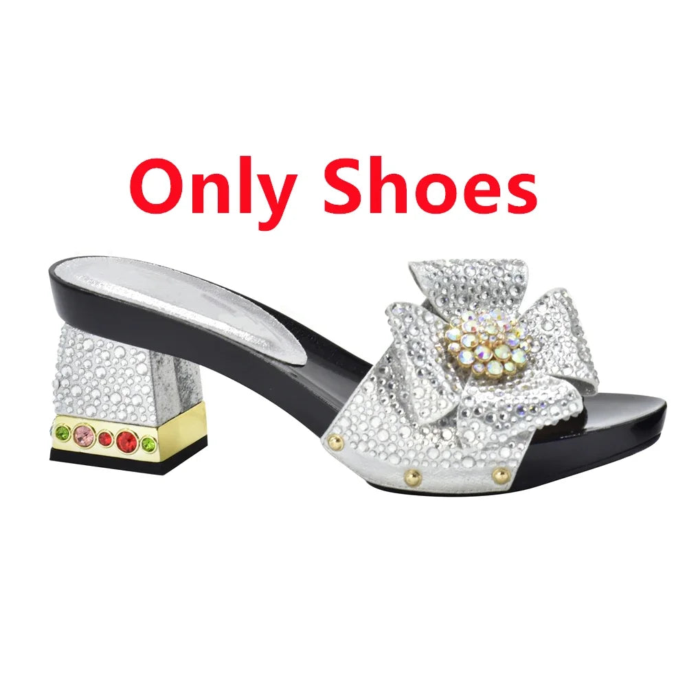 Maxy New Arrival Max Shoes and Bags Set African Matching Shoes and Bags for Women Wedding Shoe