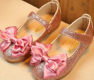 Maxy Children Princess Sandals Elegant Kids Girls Wedding Shoes Gold Dress Leather Shoes Party Shoes For Girls Pink