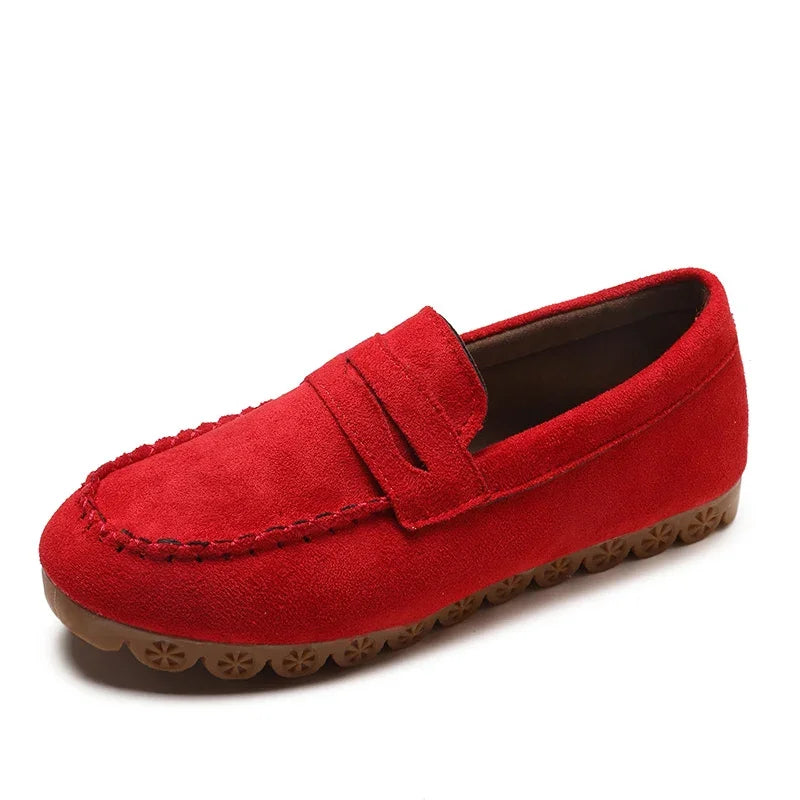 Maxy Women's Loafers Moccasins Woman Soft Bottom Non Slip Female Flats Shoes  Autumn Spring Slip On Sewing Ladies Lazy Shoes New