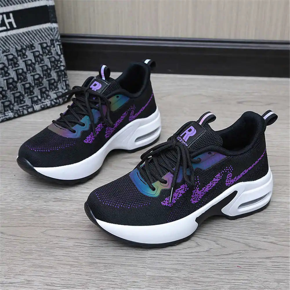 Maxy laces up knitting middle-aged women shoes Running sneakers 48 size husband boot due to women sport classical special YDX2