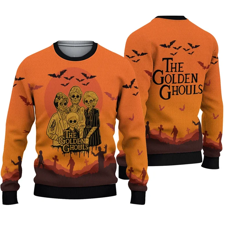 Maxy Fashion Spoof Ugly Christmas Sweater For Man Clothes Hip Hop Women Kids Men Sweatshirts Casual Pullovers Tracksuit Man Sweater