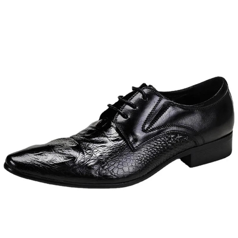 Amay Sipriks Mens Leather Casual Shoes Burgundy Black Wedding Formal Tuxedo Shoe Italian Custom Gentleman Gents Suits Dress Flats 46