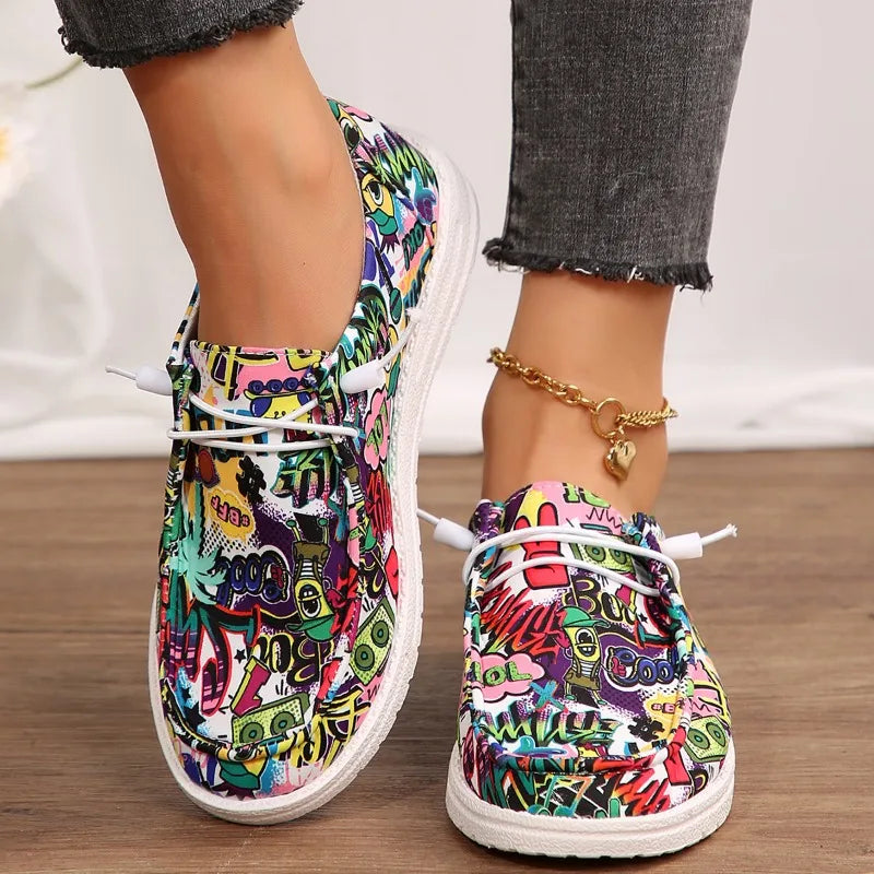 Maxy Women Sneakers New Fashion Casual Spring and Autumn Loafers Comfortable Lightweight Running Sneakers Zapatos De Mujer