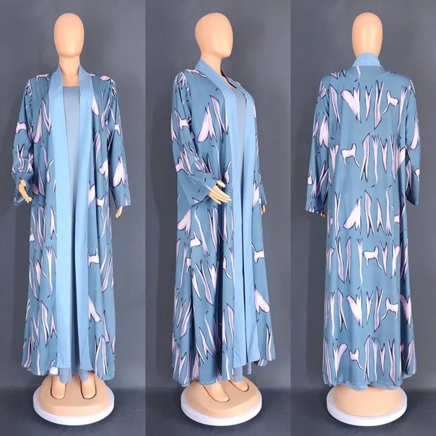 Maxy Dresses for Women Muslim Fashion Abayas Boubou Dashiki Ankara Outfits Evening Gown Dubai Kaftan Abaya Robe Marocaine