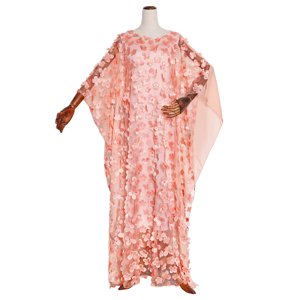 Maxy MD Abayas African Muslim Robe For Women Dubai Luxury Fashion Dress Evening Party Dresses Femme Boubou Djellaba Kaftan Wear