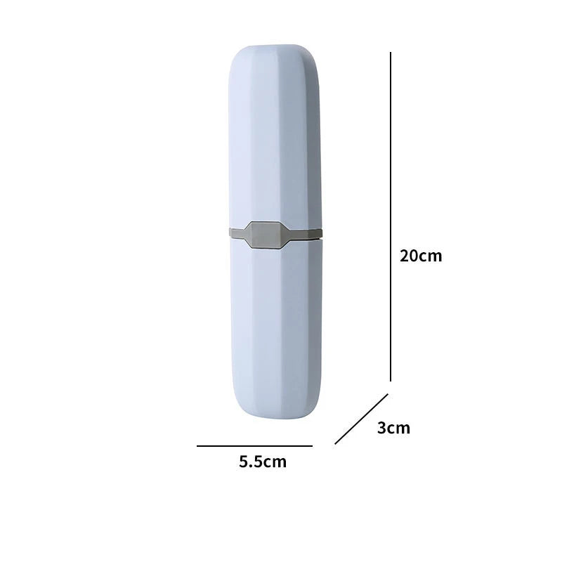 Visco Portable Toothpaste Toothbrush Protect Holder Case Travel Camping Storage Box Protect Toothbrush Toothpaste from Dirt and Damage
