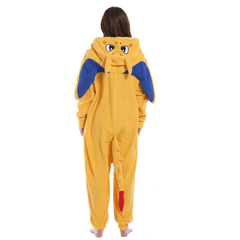 Christmas Onesie Cosplay Costume for Adults Pajamas Women Full Body Clothes One-Piece Pijamas Halloween Kigurumi Winter Homewear