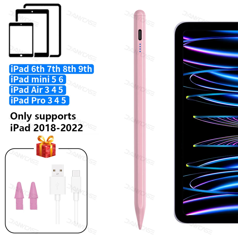 Maxy Apple Pencil Palm Rejection Power Display Ipad Pencil Pen For iPad Accessories 2022 2021 2020 2019 2018 Pro Air Mini Stylus