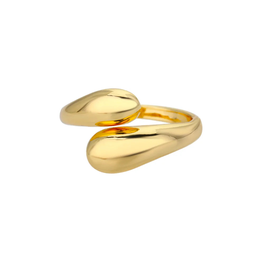 Maxy 316L Stainless Steel Rings for Women Gold Color Never Fade Luxury Classic rings wedding couple rings Jewelry Free Shipping