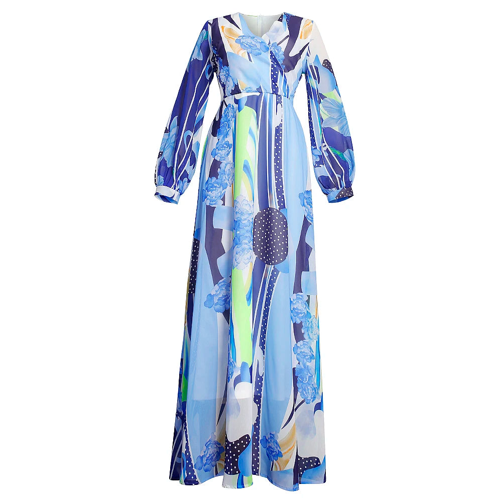 Amay Plus Size African Dresses For Women Wedding Birthday Party Dashiki Long Maxy Elegant Fashion Turkey Outfits Ladies Clothing