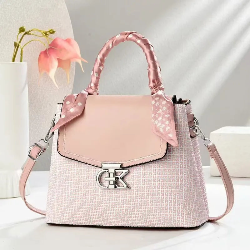 Visco High Quality Pu Leather Women Casual Crossbody Shoulder Bags 2025 New Luxury Purses and Handbags Women Bags Designer Totes Sac
