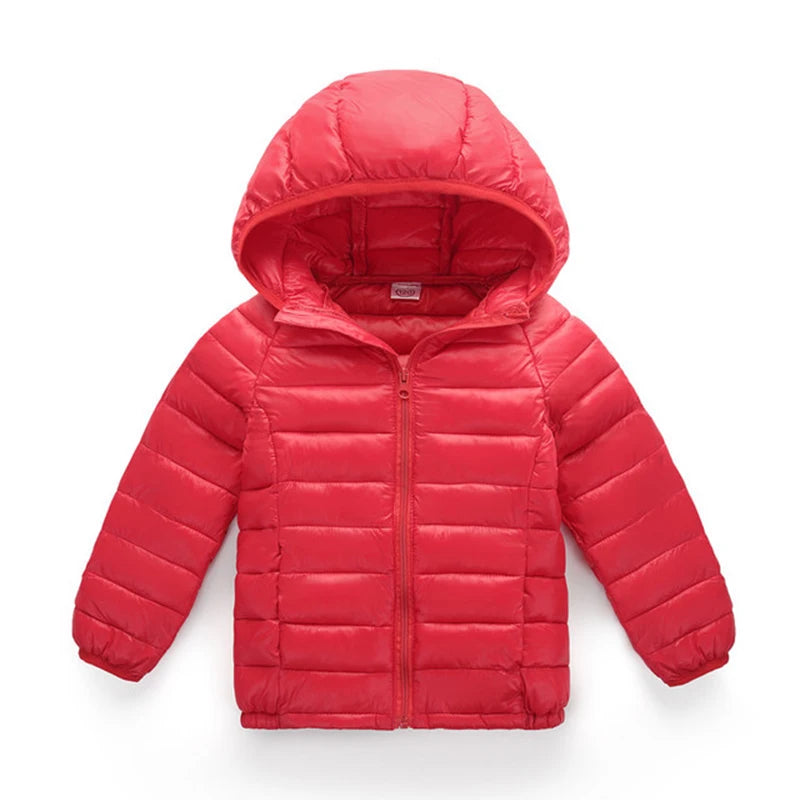 Maxy 2-12 Years Autumn Winter Kids Down Jackets for Girls Children Clothes Warm Down Coats For Boys Toddler Girls Outerwear Clothes