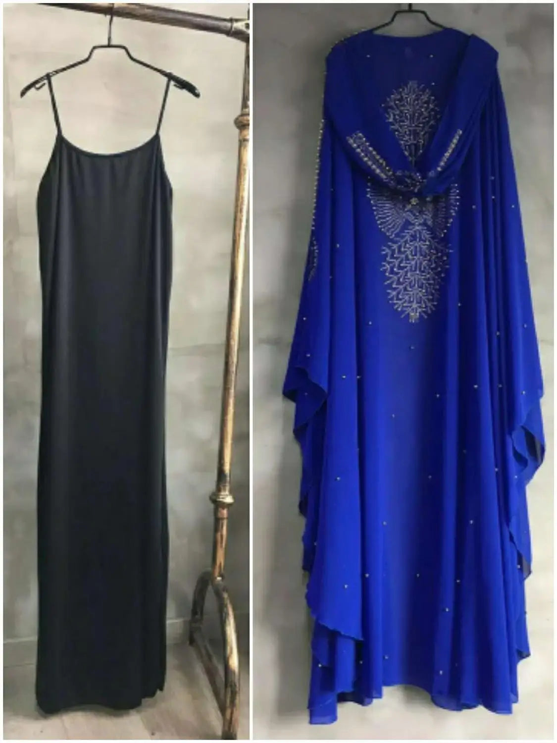 Babs new arrival elegant fashion style women plus size long shawl dress