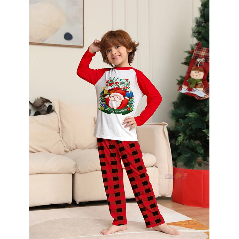 Maxy Matching Christmas Family Pajamas Adult Kids Baby Xmas Outfits Mother And Daughter Father Son Family Look Pyjamas Clothes