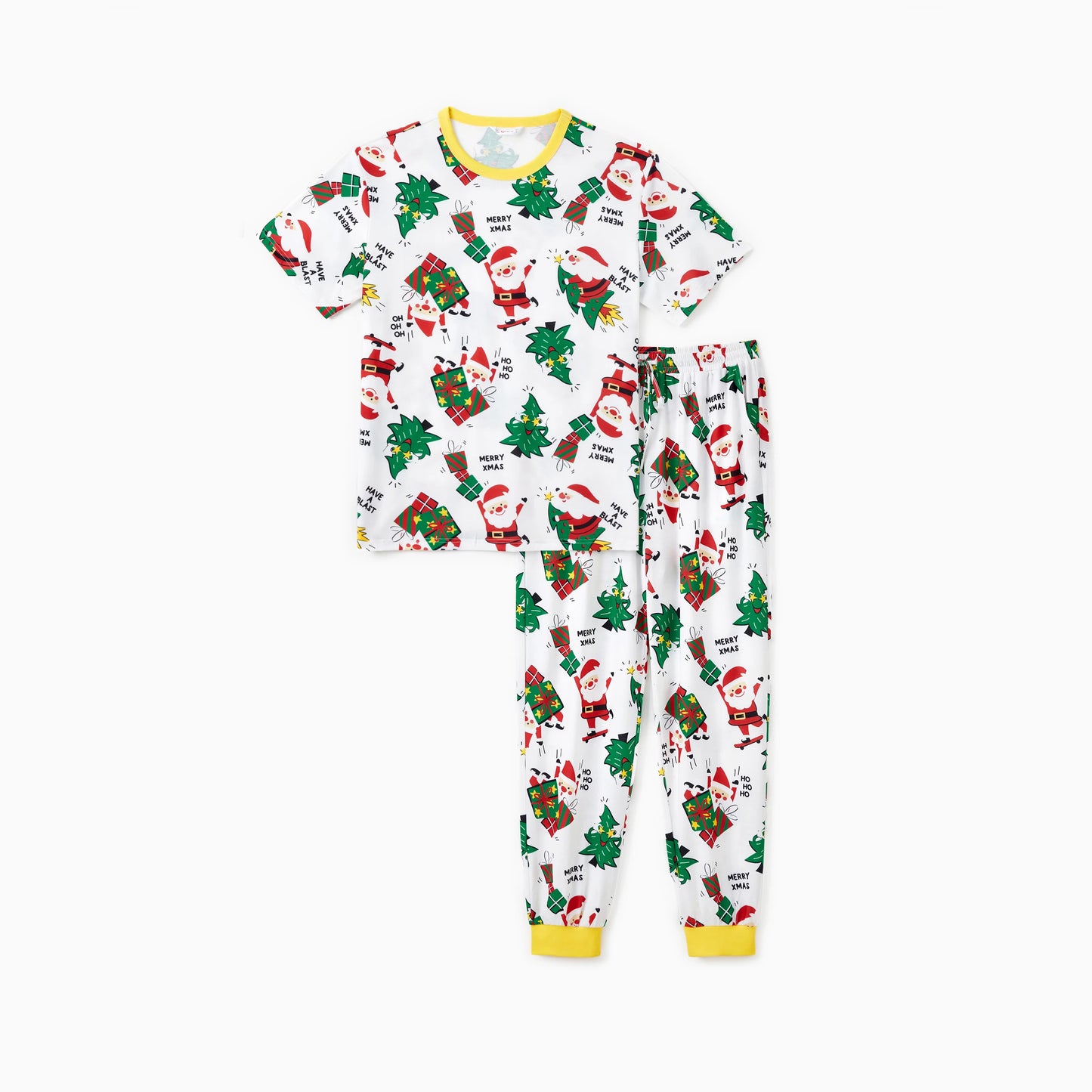 PatPat Christmas Pajamas Sets Family Matching Allover Holiday Clothing