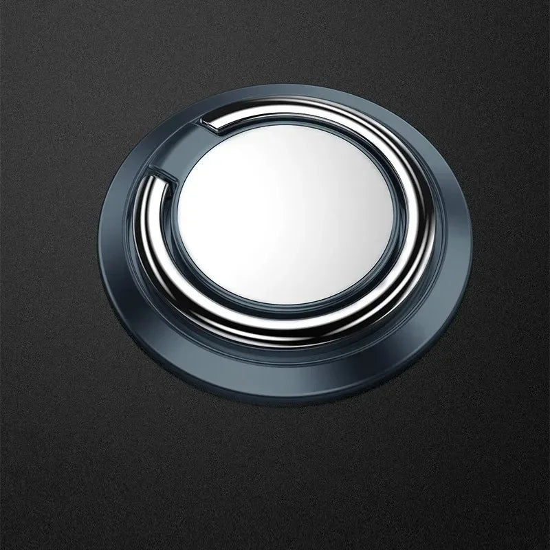 Maxy Mini Finger Ring Holder Stand Grip 360 Rotating For Mobile Phone Car Magnetic Mount Phone Back Sticker Pad Unniversal Bracket