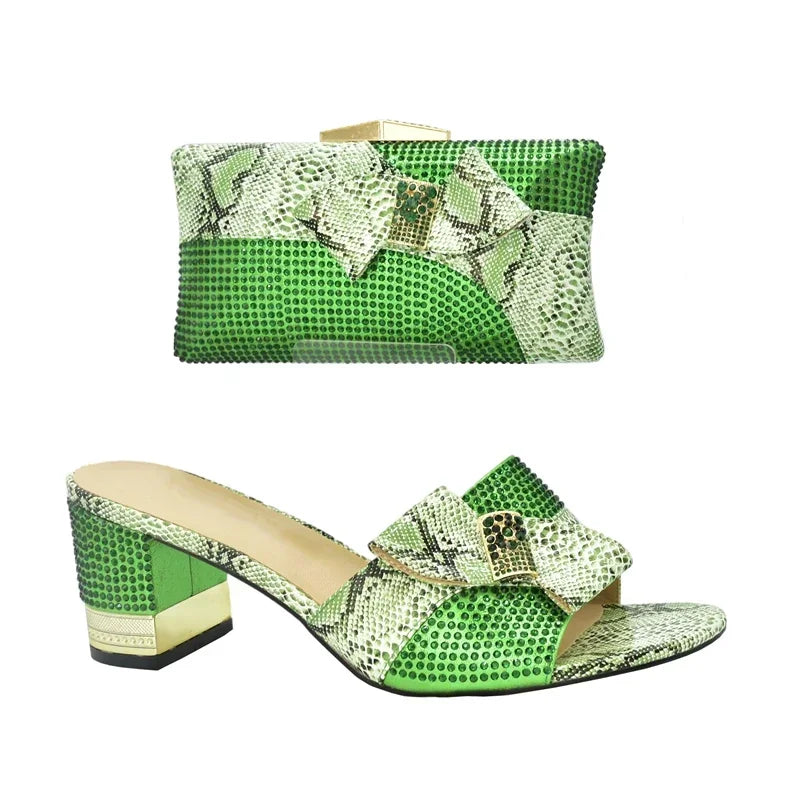 Momsey Latest Wedding Shoes for Women Bride Shoe and Bag Set for Party in Women Plus Size Women Shoes 43 Wedding Shoes Bride