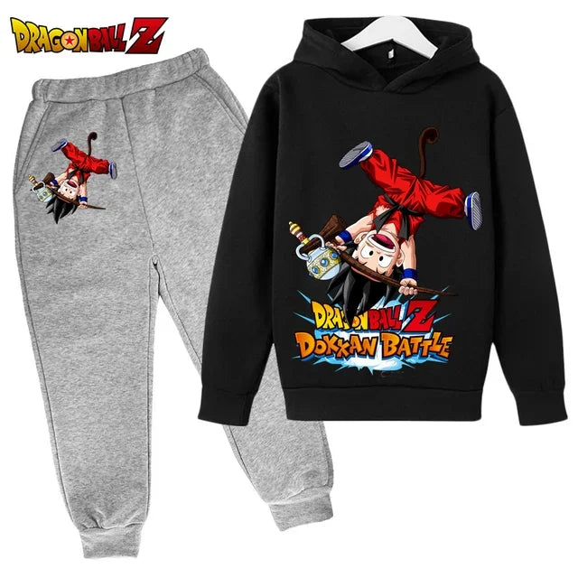 Maxy Dragon-ball Sweatshirts for Autumn Winter Sport Baby Dragon-ball Clothes Toddler Cartoon Print Fashion Top