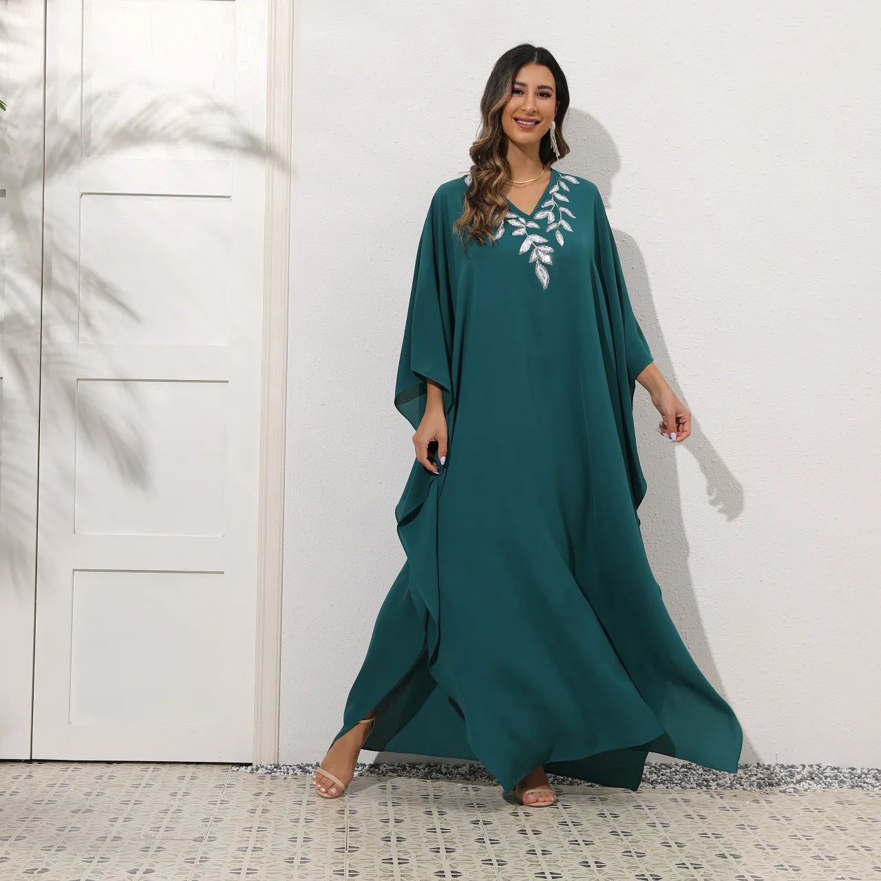 Maxy Dubai Abaya Turkey Muslim Chiffon Maxy Islam Clothing Elegant African Dresses for Women