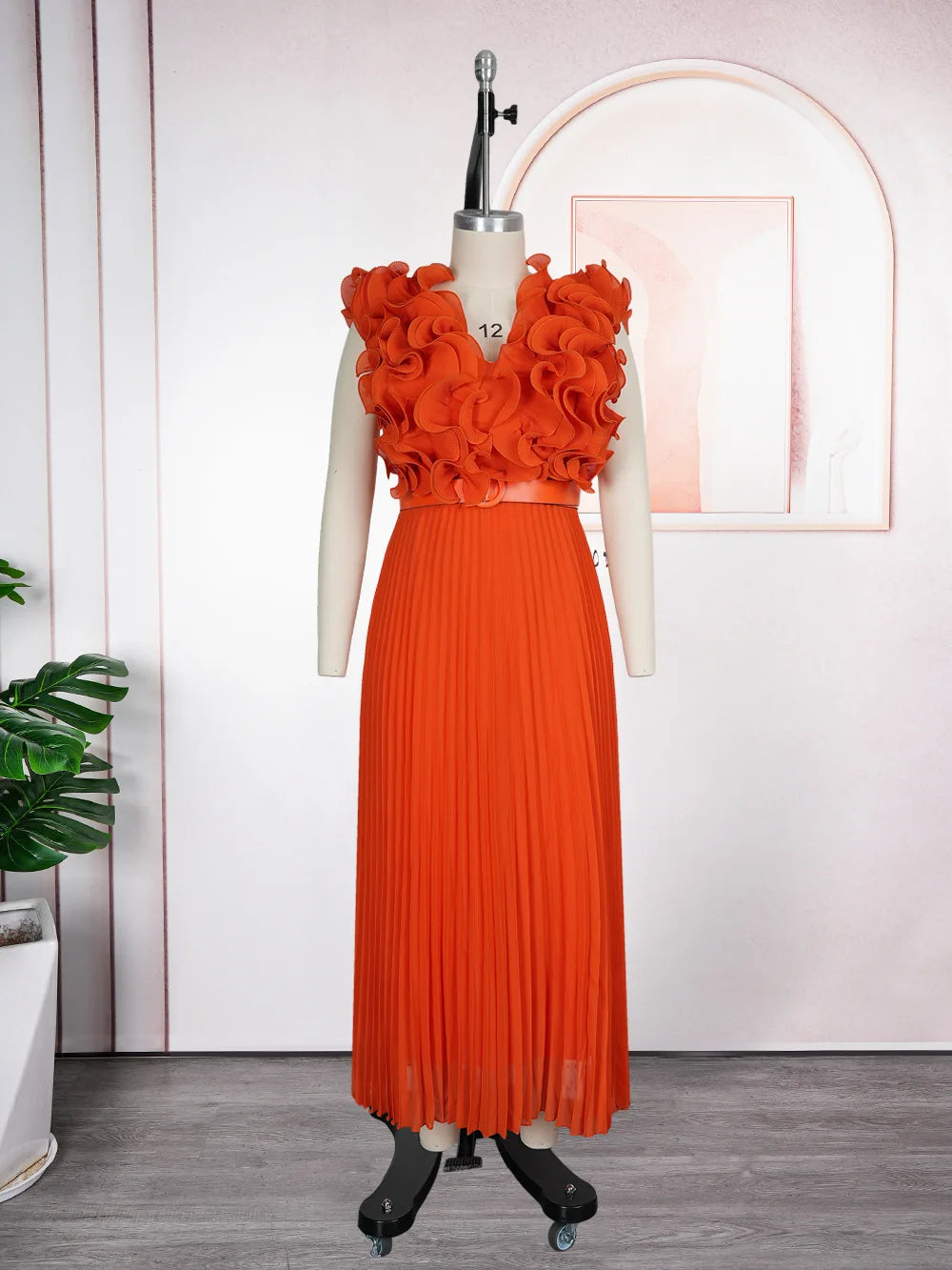 Maxy Luxury African Evening Party Dresses for Women Flower Wedding Gown Dashiki Ankara Africa Clothing Plus Size Kaftan Turkey Abaya
