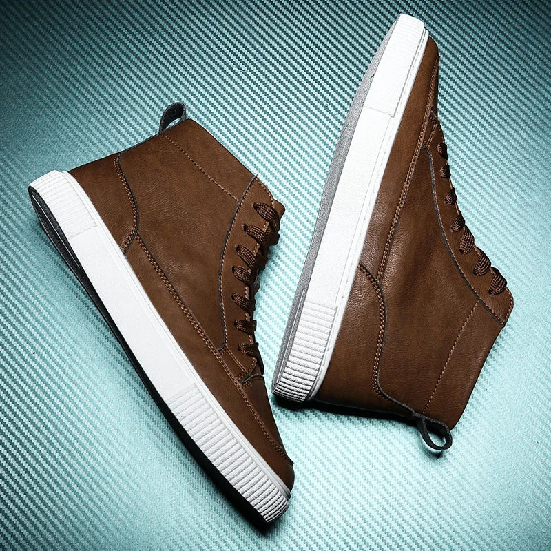 Visco High Quality Lightweight Non-slip Mans Boots Autumn New Men's Casual Shoes Fashion Comfortable Breathable Business Shoes 44