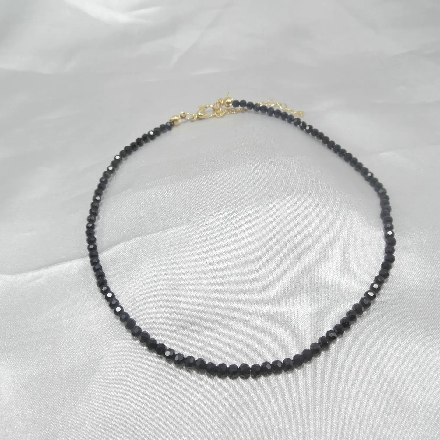 Maxy Fashion Brand Simple Black Beads Short Necklace Femme Ladies Choker For Women Party Jewelry