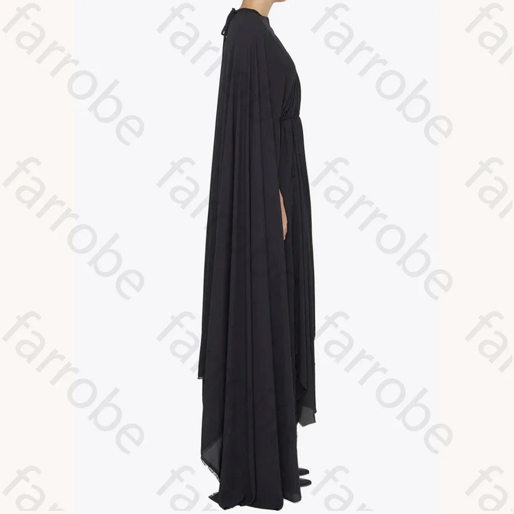 Maxy Sexy Elegant Crepe Midi Dress A-Line Evening Dresses Occasion Formal Exquisite High Quality Prom Party Gown for Women