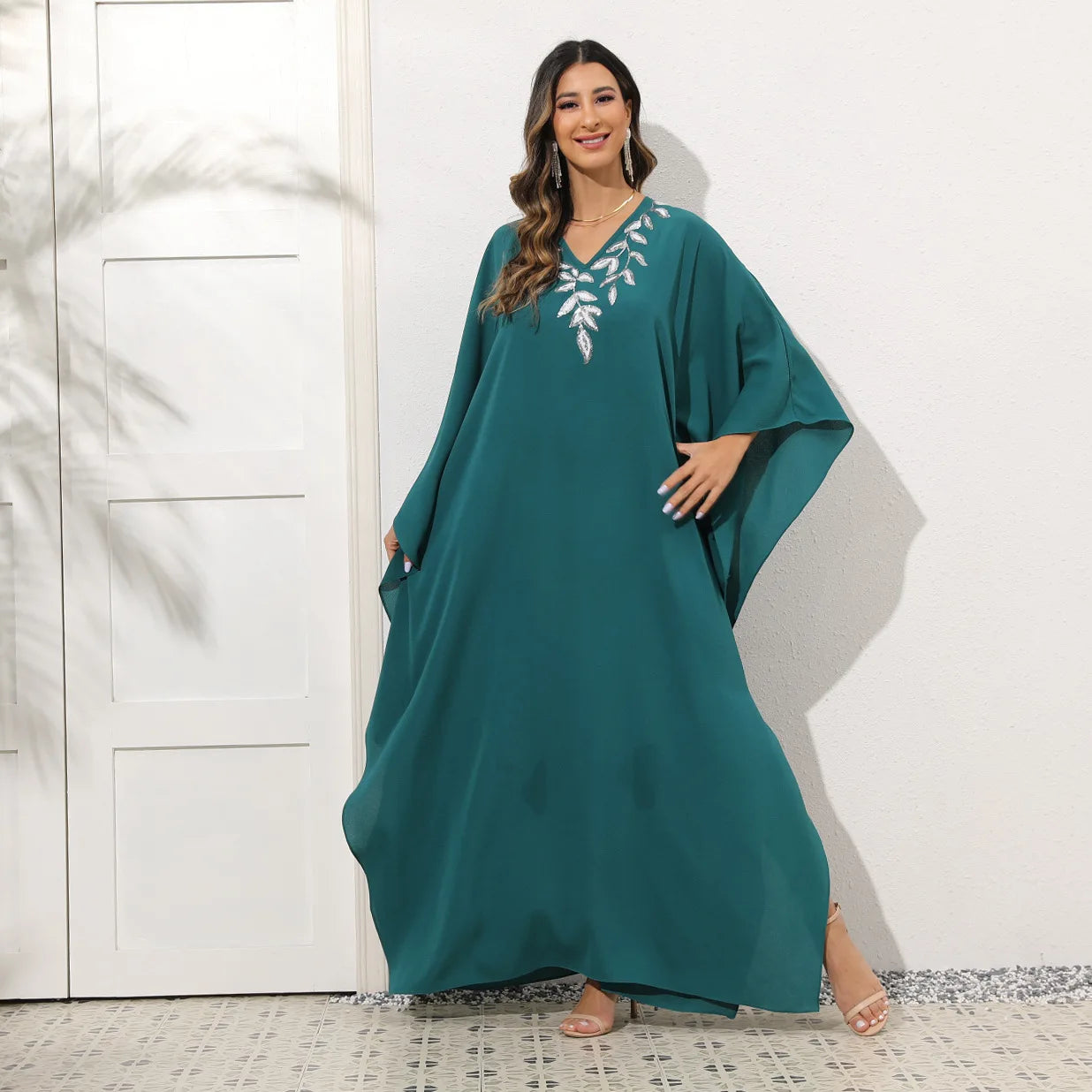 Maxy Dubai Abaya Turkey Muslim Chiffon Maxy Islam Clothing Elegant African Dresses for Women