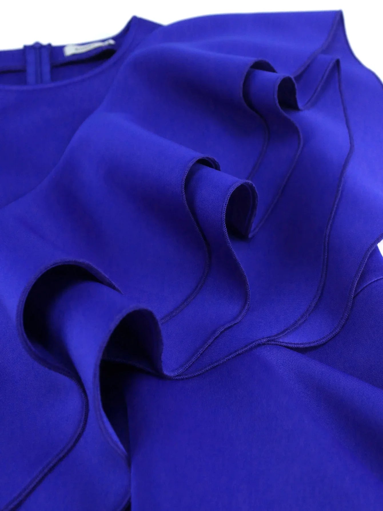 Plus Size 4XL Elegant Peplum Dress For Women O Neck Ruffle Sheath Stylish Birthday African Church Celebrate Evening Event Gown