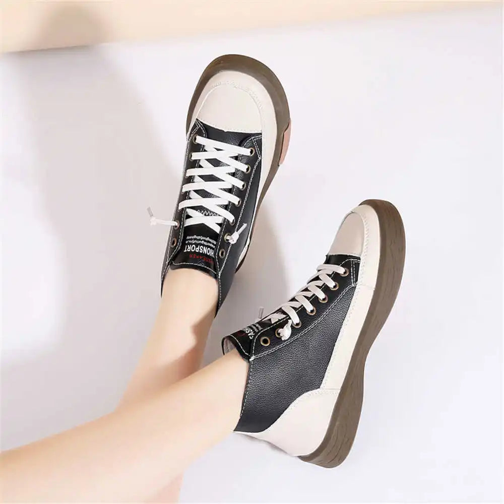 Maxy lace up hi cut women's volleyball shoes Running green boot sneakers to play basketball sport joggings daily loufers YDX2