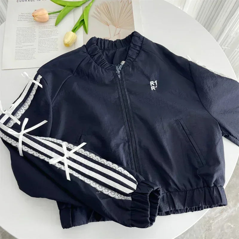 Maxy American Style Street Trendy Two Piece Skirt Set Women Sexy Sport Wear Coat + Mini Skirt Suit Female High Street Chic Sets