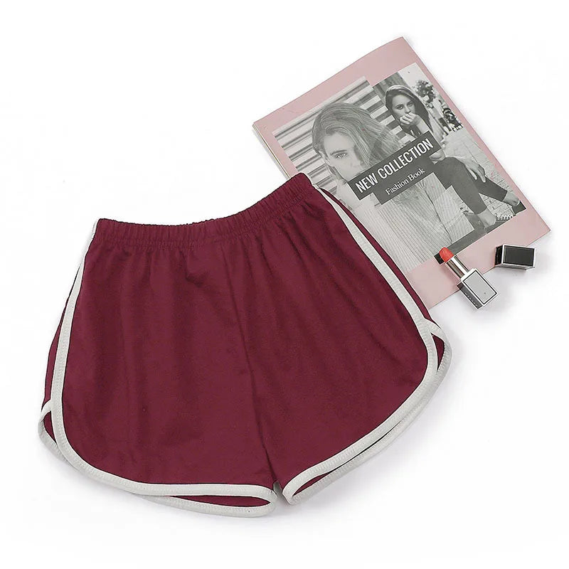 Elastic Shorts for Women, Loose Fitting, Quick Drying, Summer Thin Running, Fitness, Leisure, and Anti External Wear. Instagram