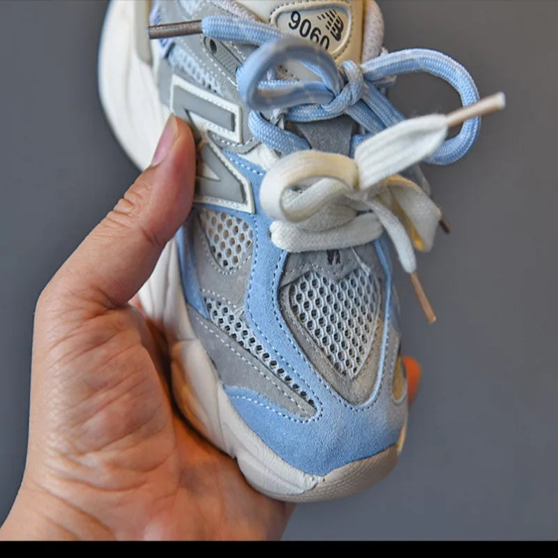 Visco Size 22-37 Children Basketball Shoes Girls Boys Breathable Sport Shoe Kids Soft Bottom Running Sneakers Baby Toddlers