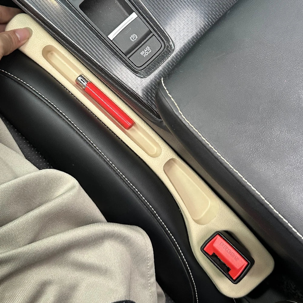 2Pcs Car Seat Gap Plug Strip 2025 Proof Seat Gap Storage Organizer Side Seam Car Gap Filler Leak Interior Decoration Universal