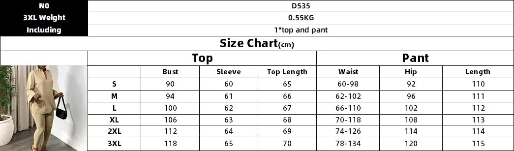 Maxy 2 Piece Women Sets New Arrival Spring Autumn Matching Sets Two Pieces Sets Top Pants Suits Outfits Clothing