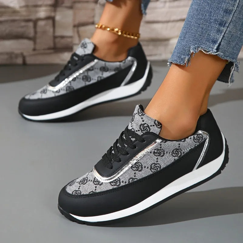 Maxy New Fashion Women Luxury Casual Shoes Slip-On Trend Shoes Outdoor Comfortable Soft Walking Sneakers Women Shoes for Women