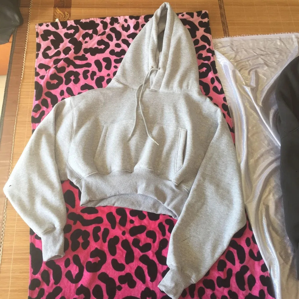 Maxy Wholesale Fleece Hoodie with Jogger Pant Sweat Suit Fall Winter 2 Piece Set Tracksuit Women Sports Outfit Two Piece Solid Casual