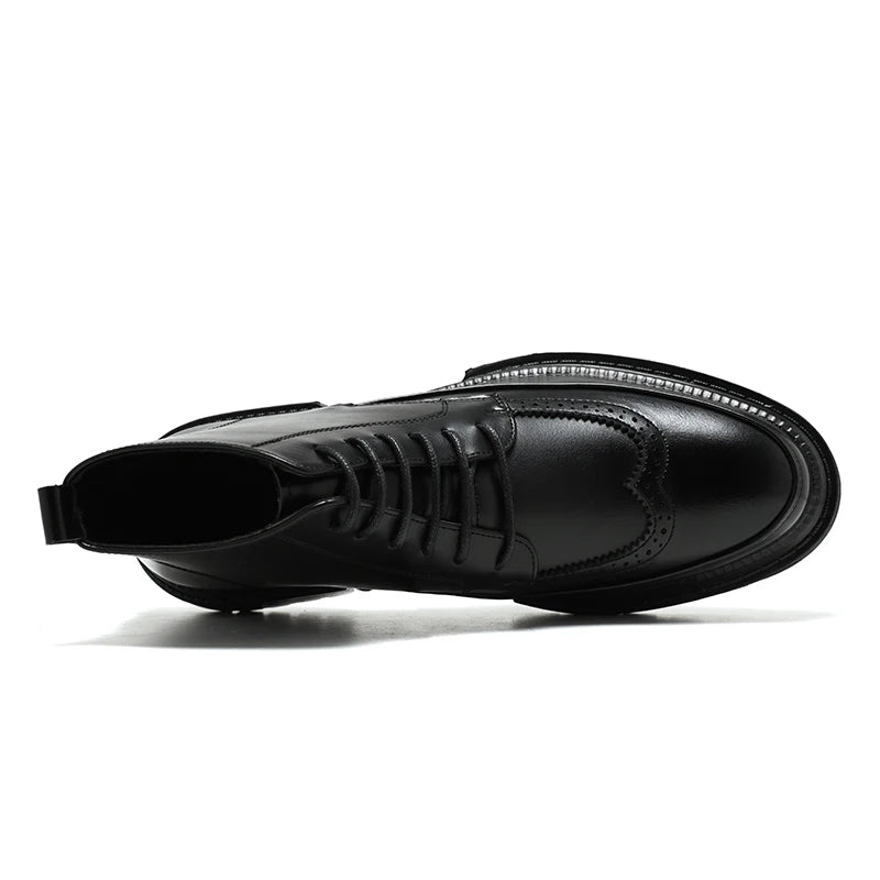 Amay Suit Shoes Men Formal Italian Shoes Luxury Brand Men Dress Patent Leather Business Shoes Men Classic High-End Leather Shoes#2251